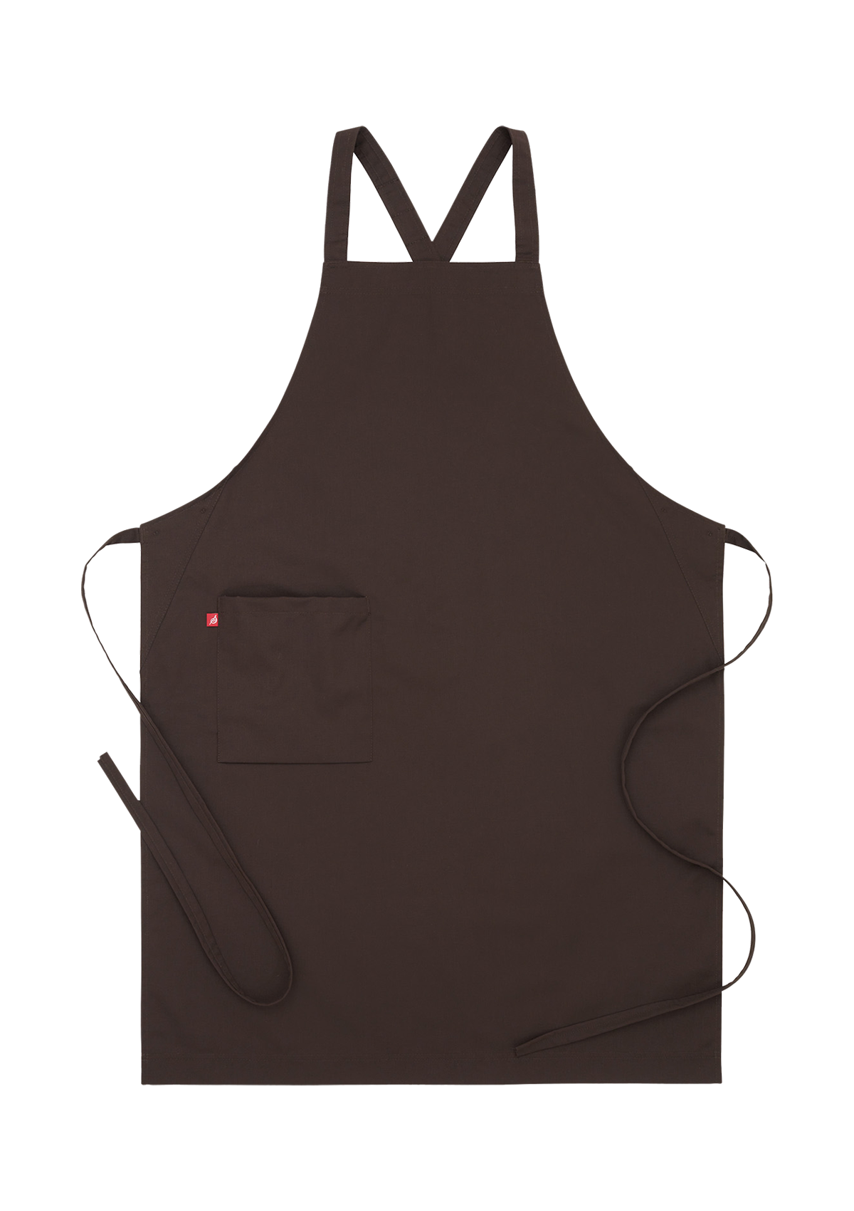 Delantal ergonómico unisex con tirantes cruzados | Segers