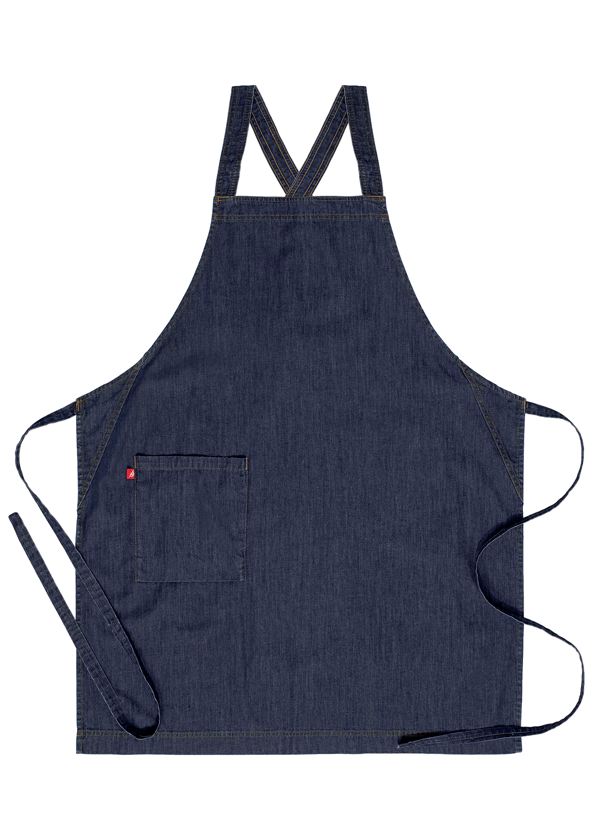 Delantal ergonómico unisex con tirantes cruzados | Segers
