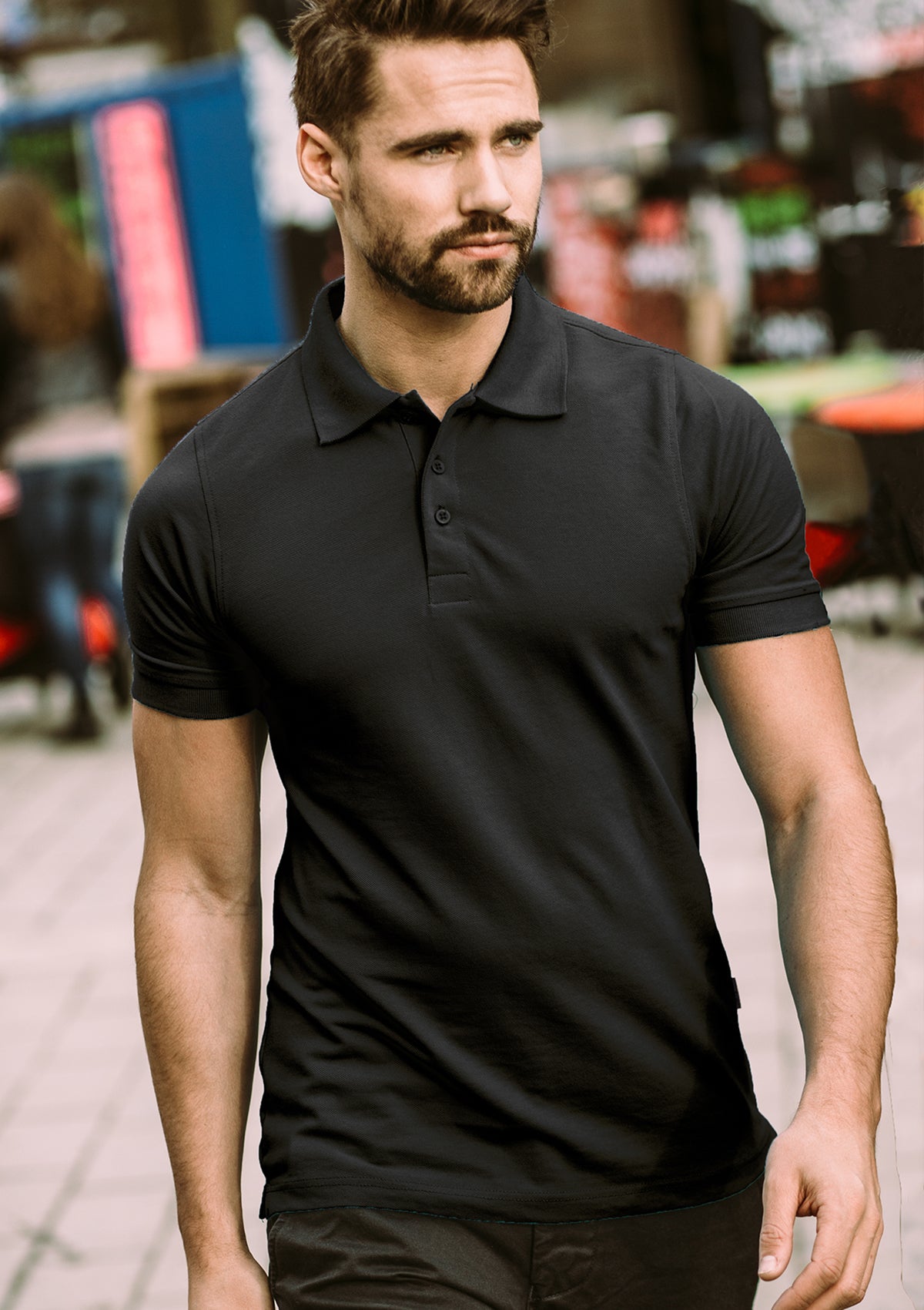 Polo para hombre de manga corta | Segers