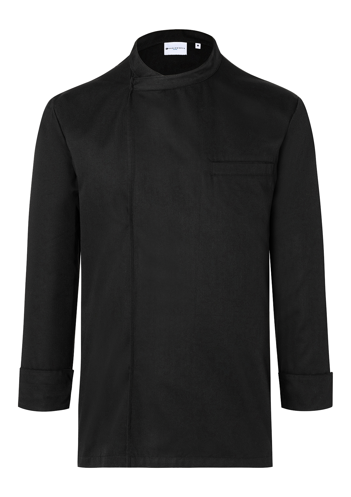 Camisa de chef para hombre tipo túnica manga larga | Karlowsky