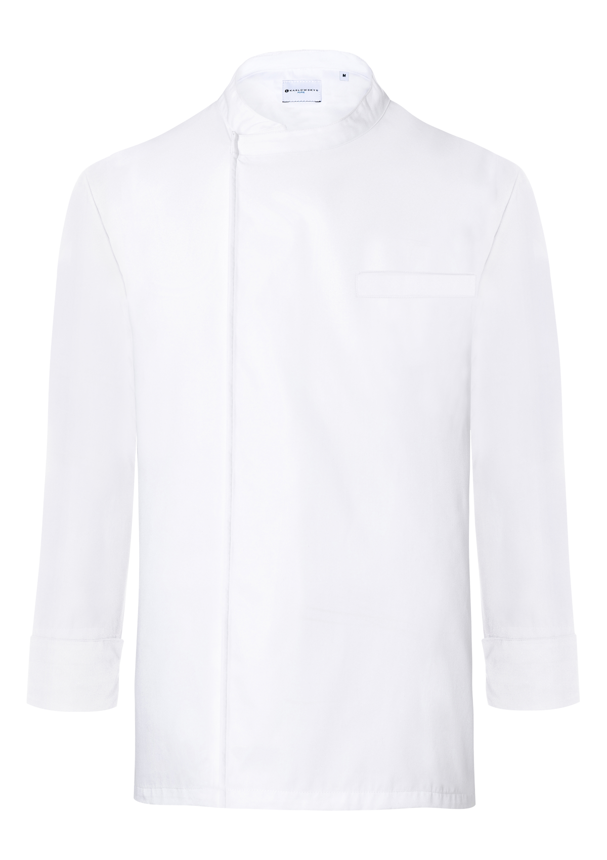 Camisa de chef para hombre tipo túnica manga larga | Karlowsky