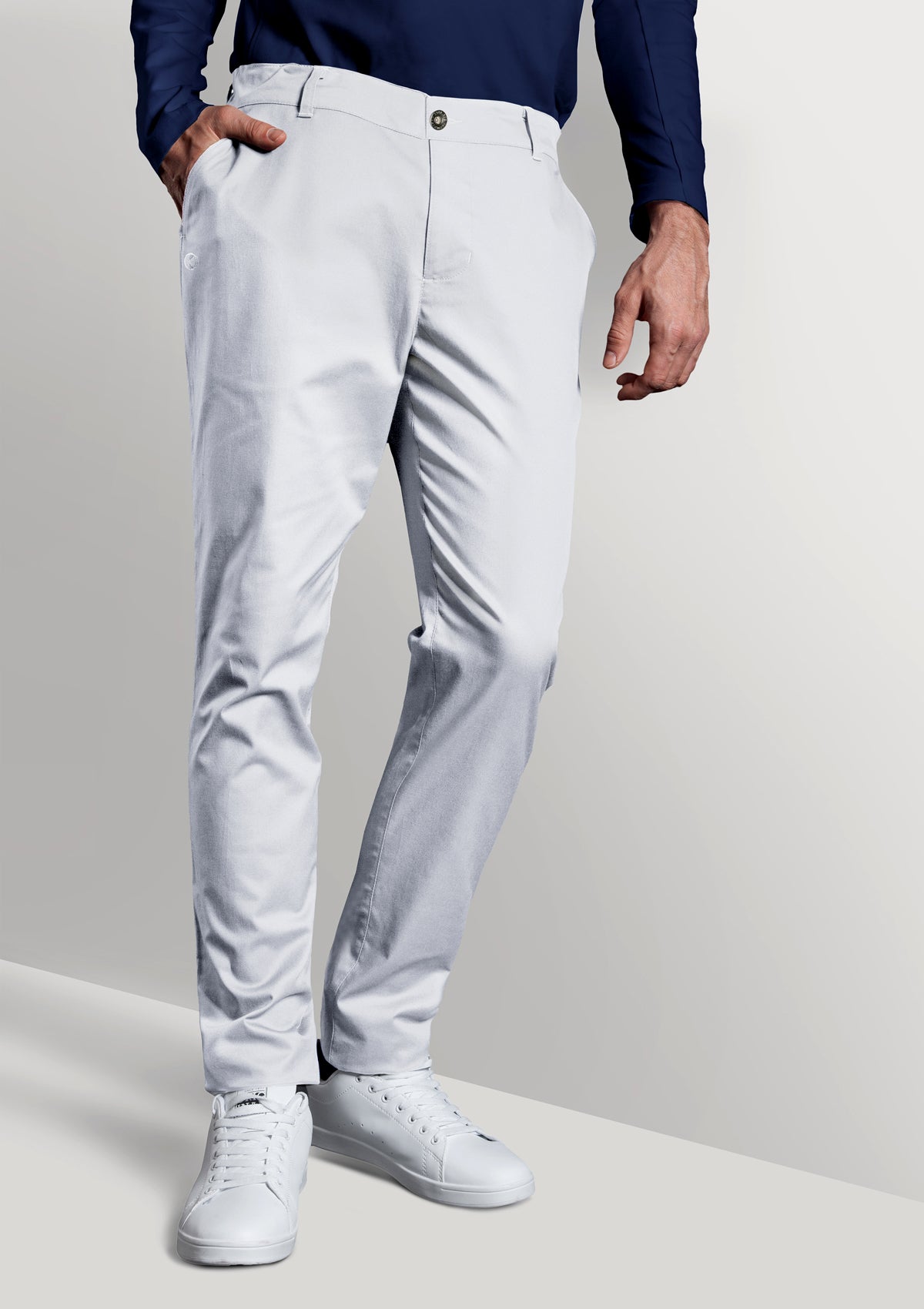 Men's 5-Pocket Chef Pants In Black or White | Karlowsky