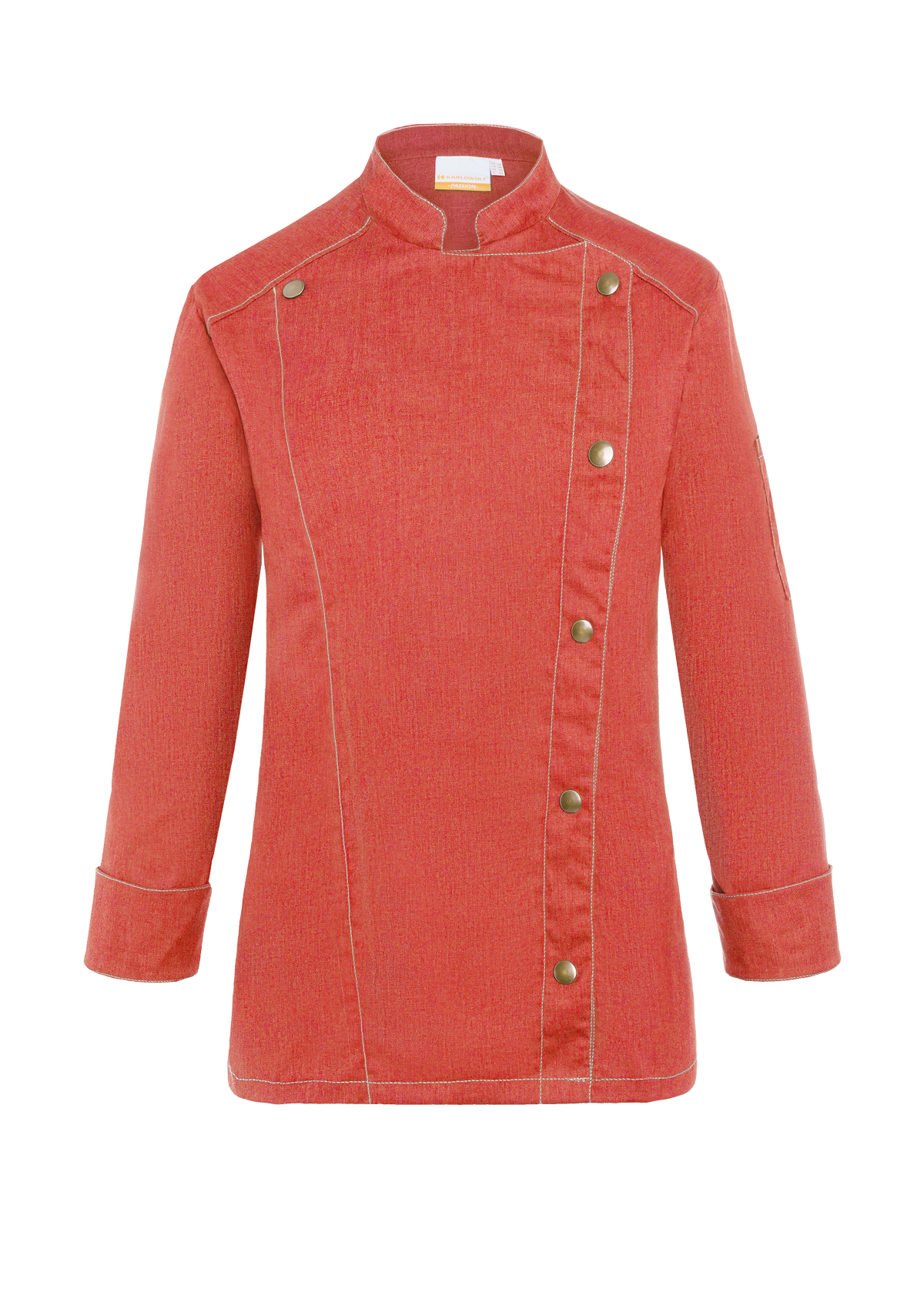 Women's Chef Jacket Jeans-Style Long Sleeves | Karlowsky