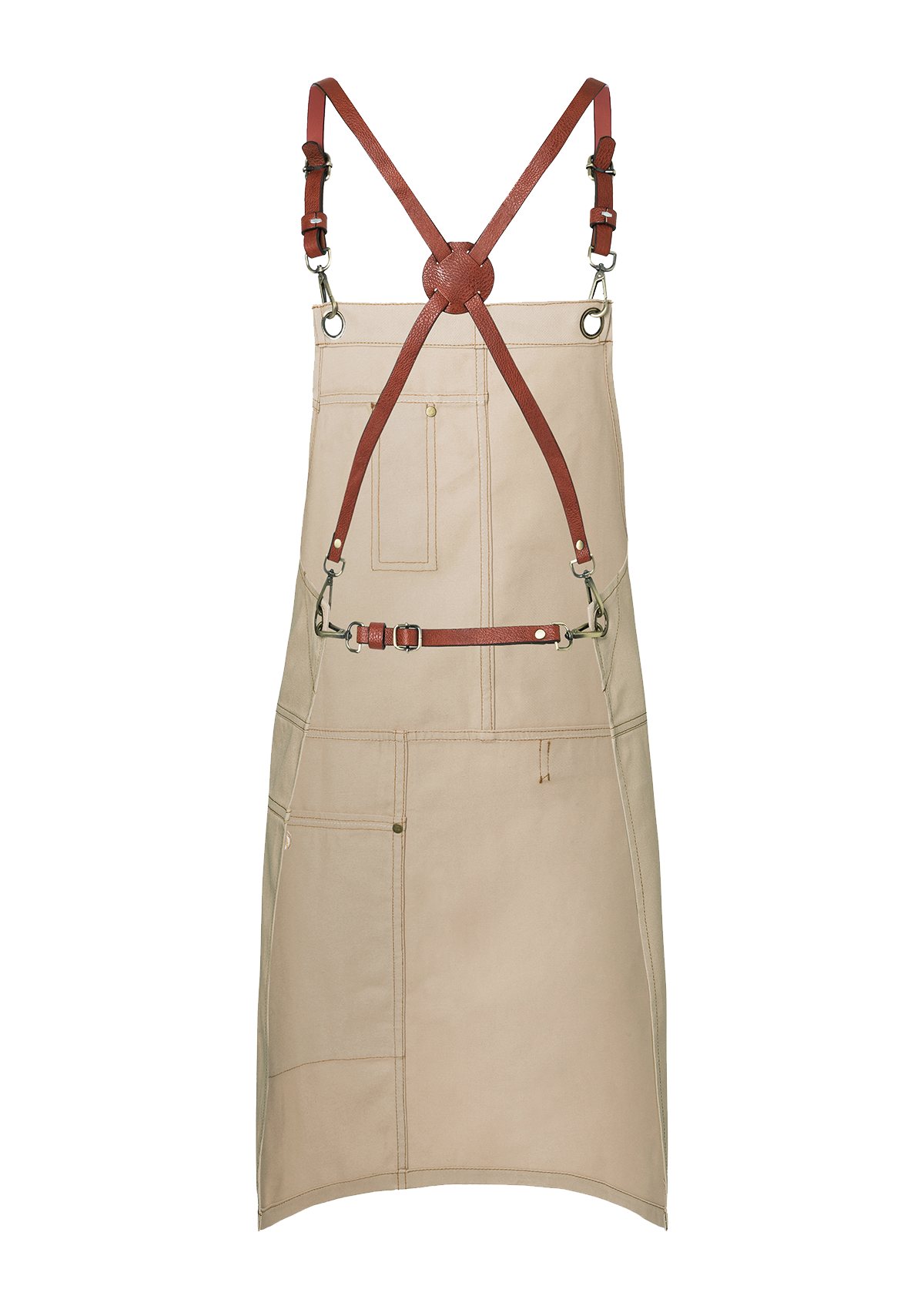 Delantal con peto estilo urbano X unisex | Karlowsky