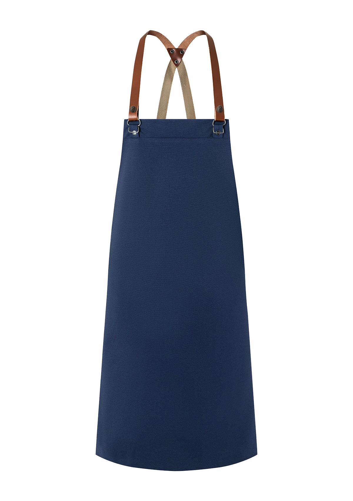 Delantal con peto Green-Generation con tirantes de cuero unisex | Karlowsky