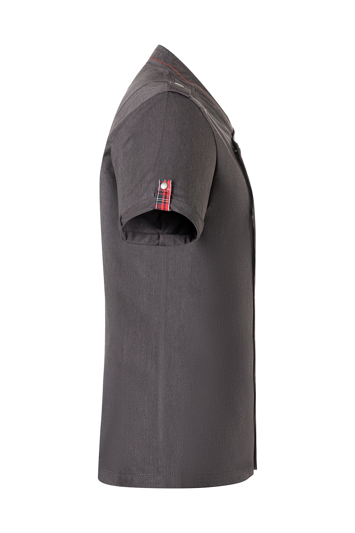 Men's Chef Jacket In Denim Look Short Sleeves - ROCK CHEF | Rock Chef
