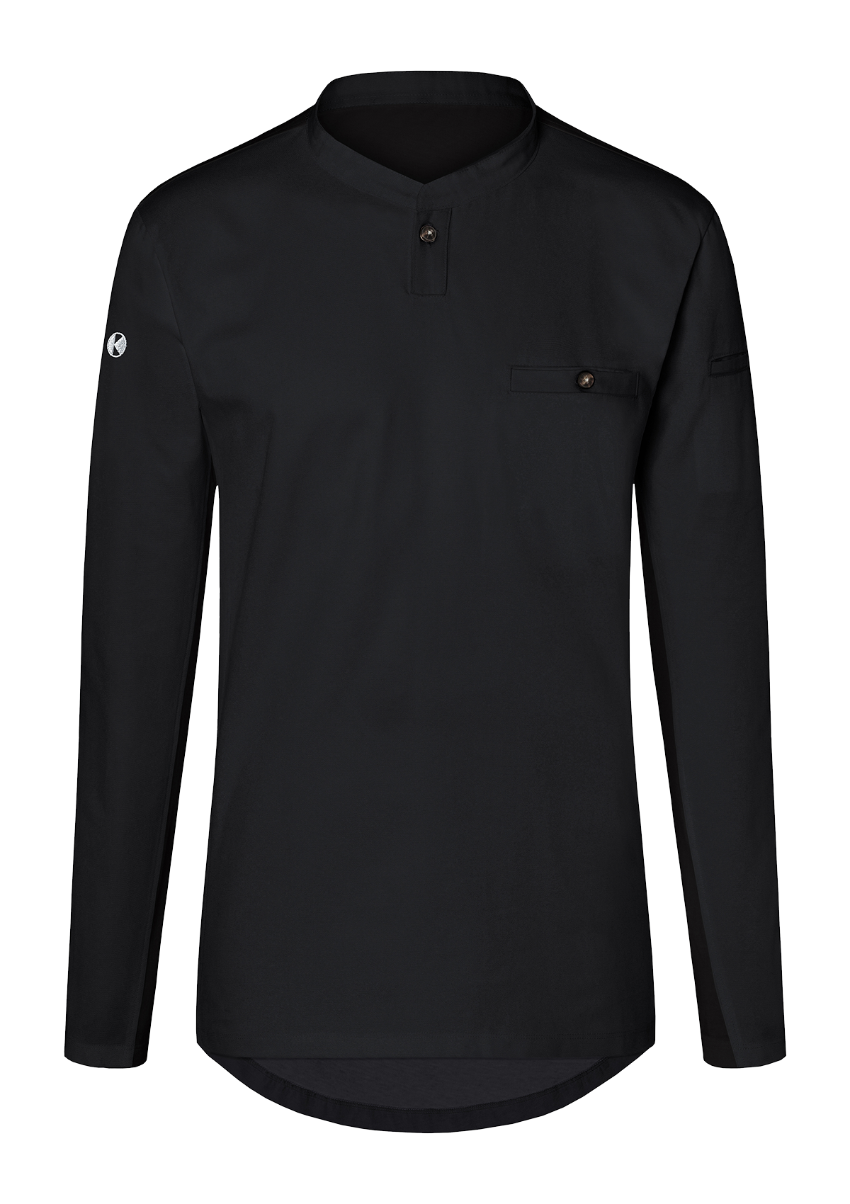 Camisa de chef para hombre Performance Slim-Fit manga larga | Karlowsky
